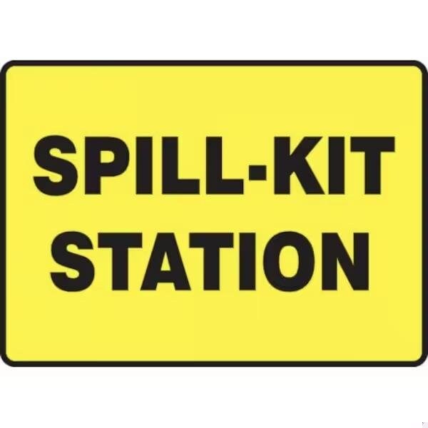 Accuform SAFETY SIGN SPILLKIT STATION 7 in X FRMCHL563XV - main